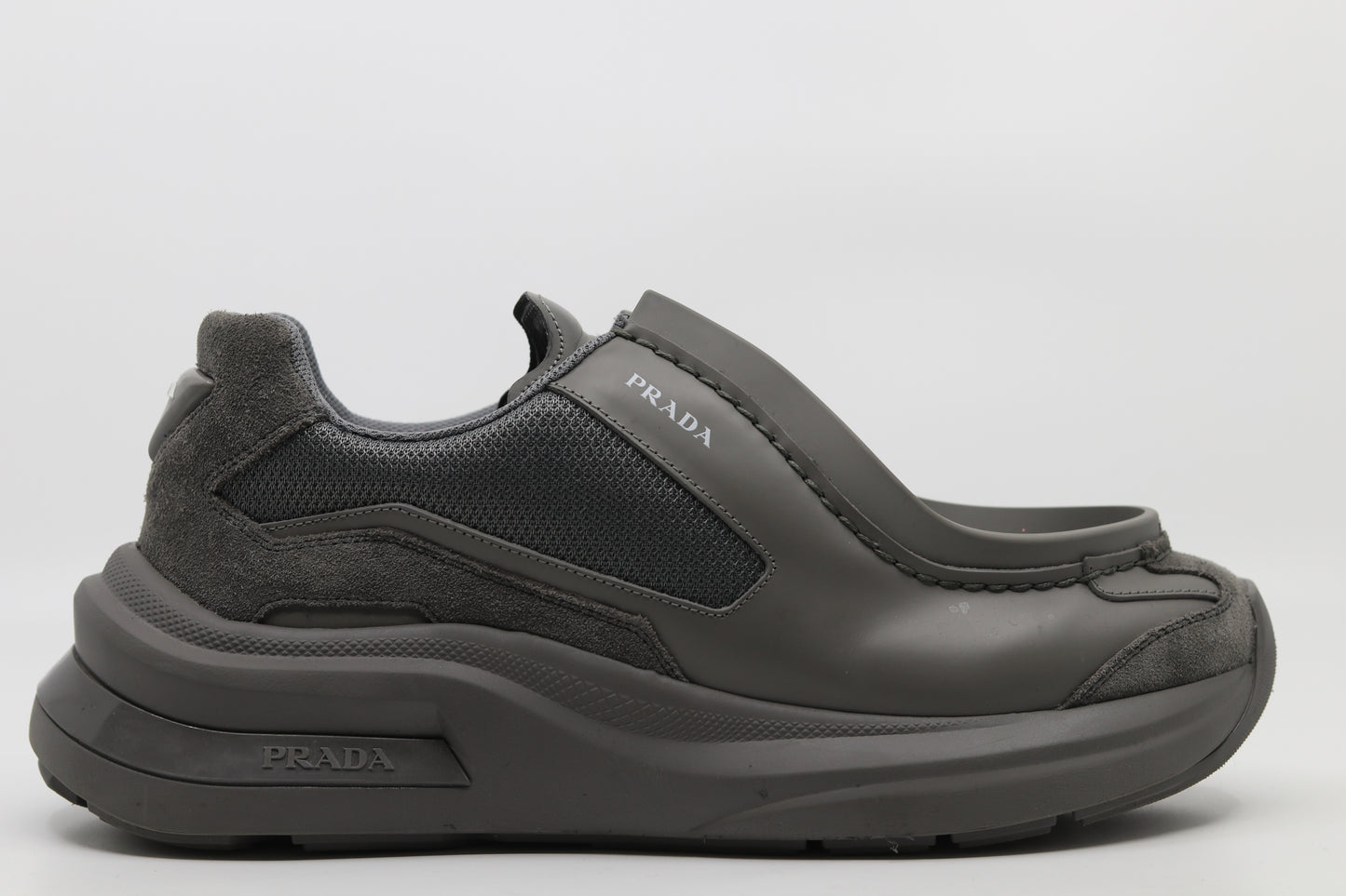 Prada Systeme Panelled Sneakers Size 9.5 UK/ 10.5 US