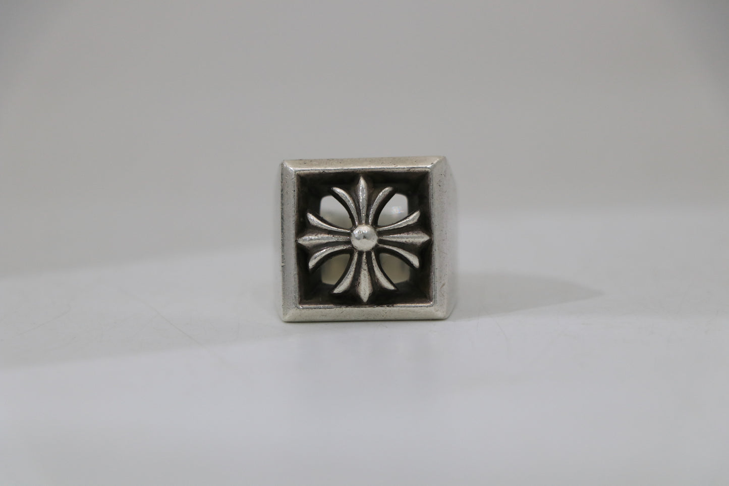 Chrome Hearts Maltese Cross Signet Ring Size 9