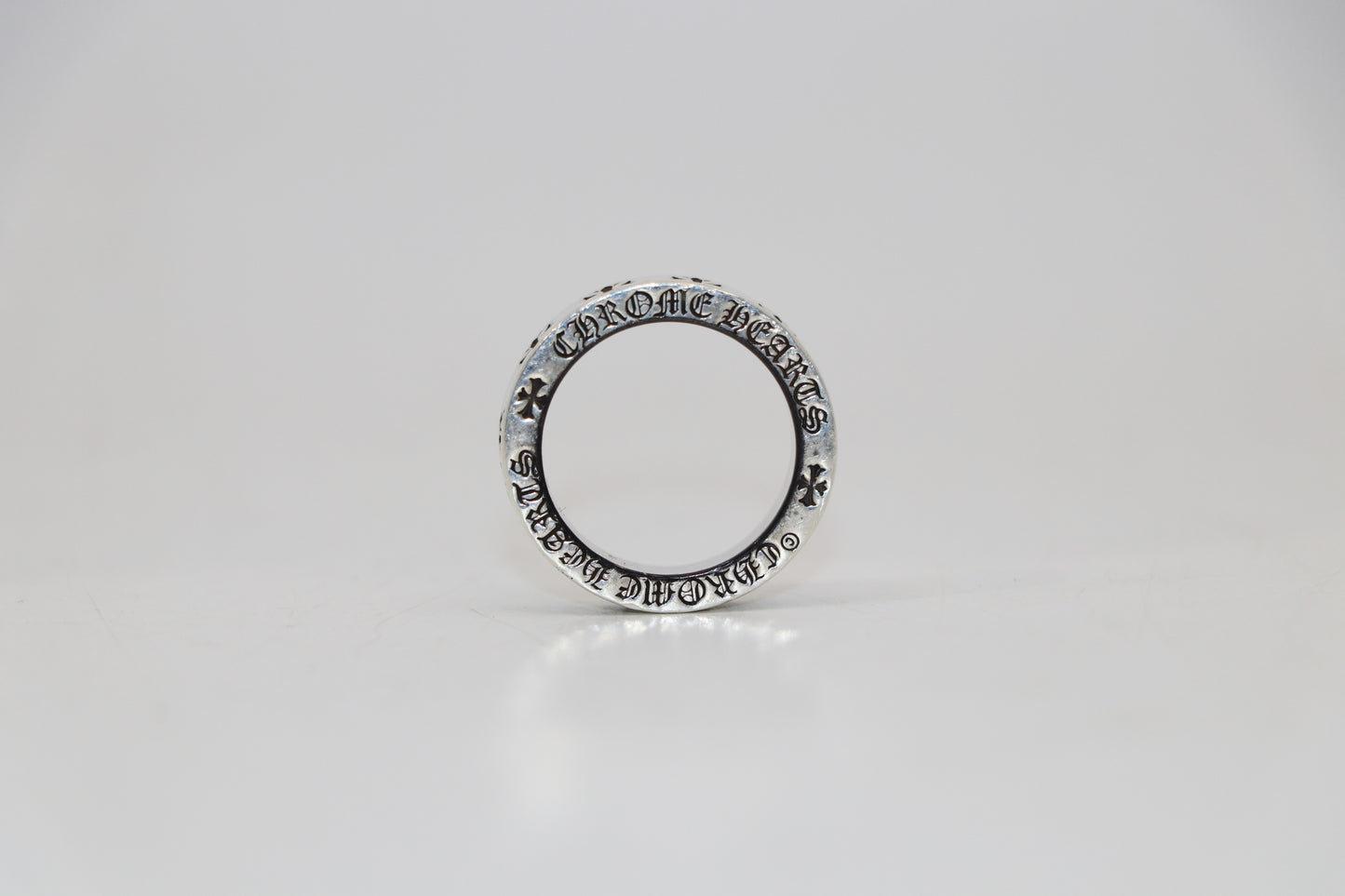 Chrome Hearts Forever 6MM Spacer Ring Size 8