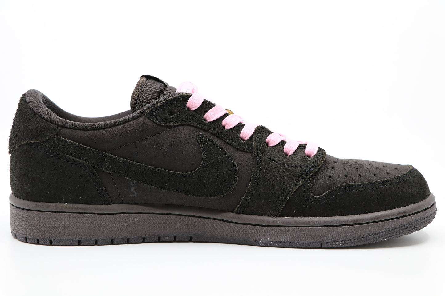 Air Jordan 1 Low x Travis Scott Brown Velvet Size 10