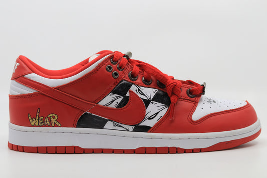 Nike Dunk Low University Red St. John’s Dunk x Matty Boy Chrome Hearts 1/1 Size 12
