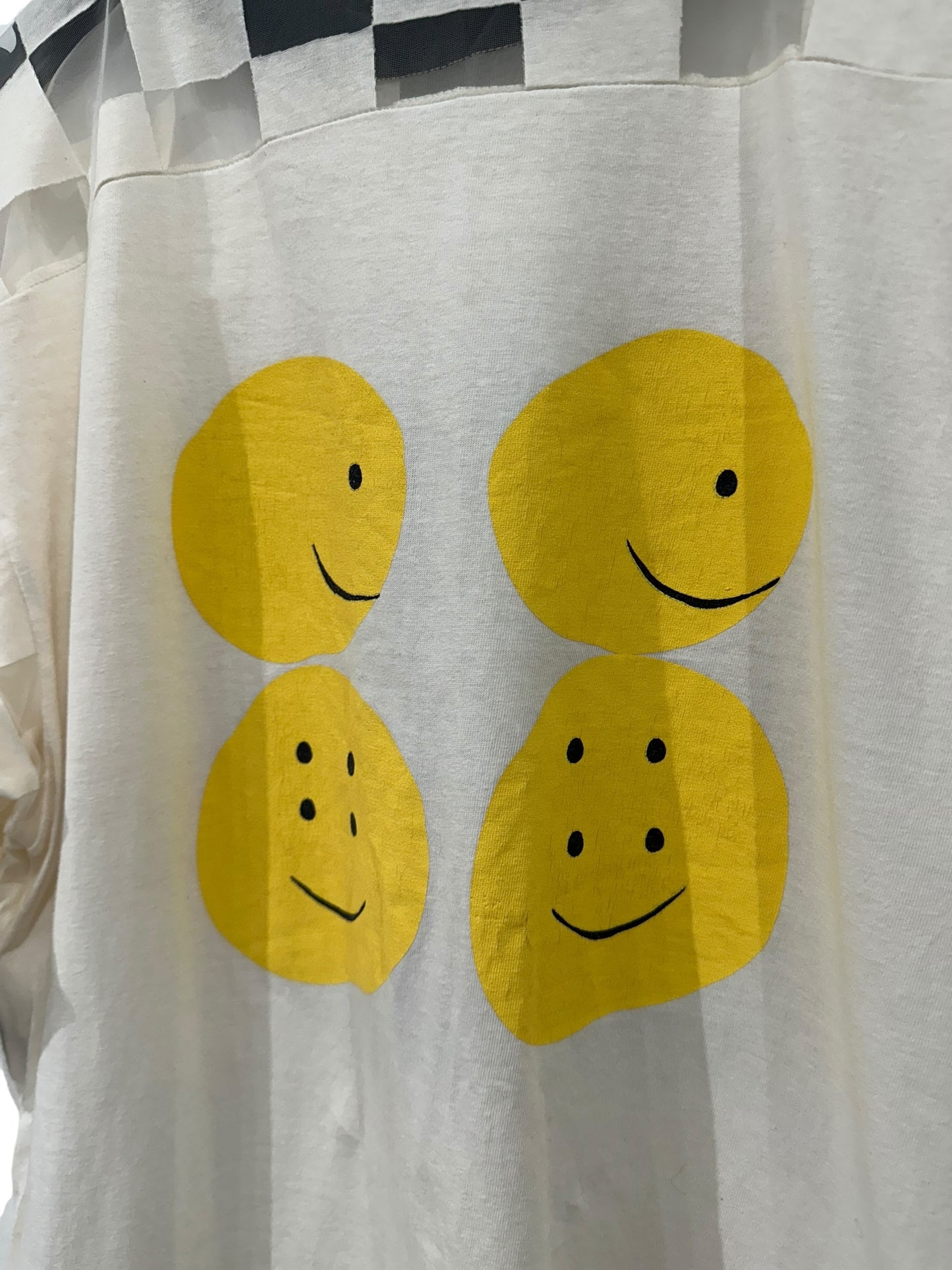 Kapital Smiley Sheer T-Shirt Size XL