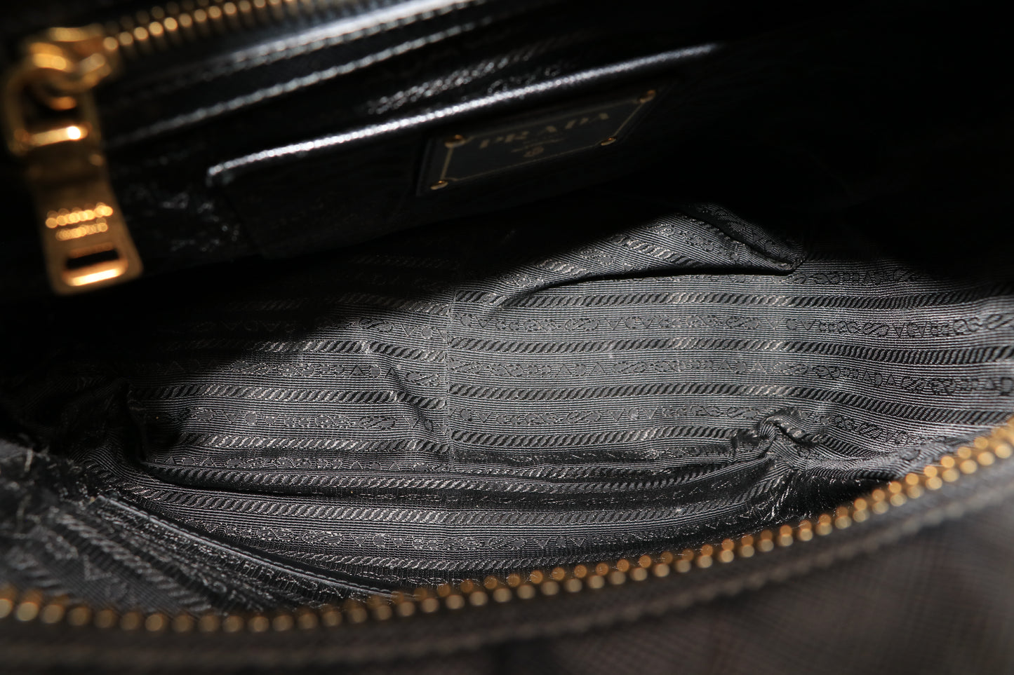 Prada Square Bauletto Bag Saffiano Leather Small
