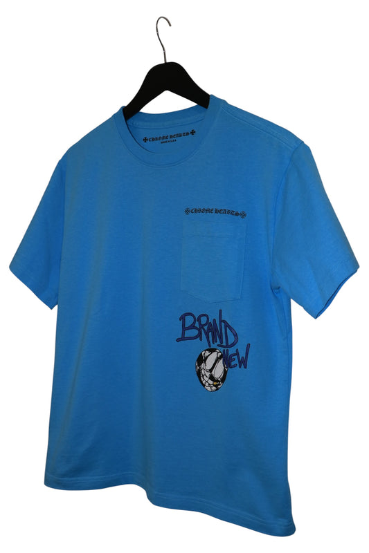 Chrome Hearts Matty Boy Brain New T-shirt Blue Size M| AVNTGRDNY NYC