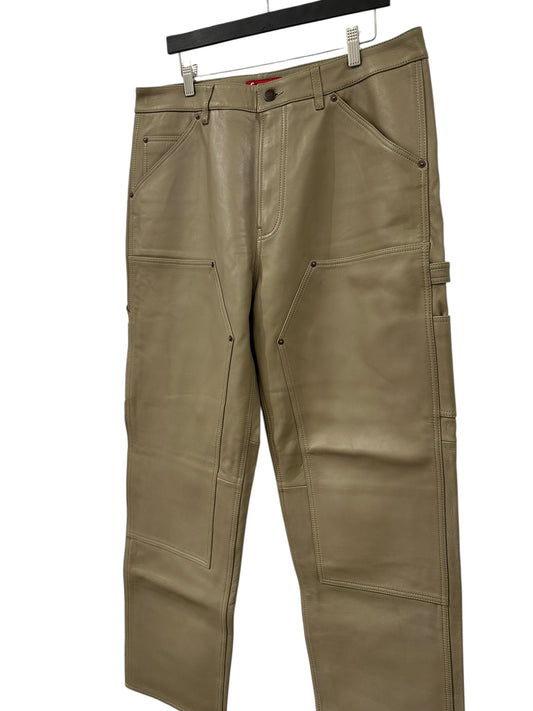 Supreme Leather Carpenter Pant Size 36