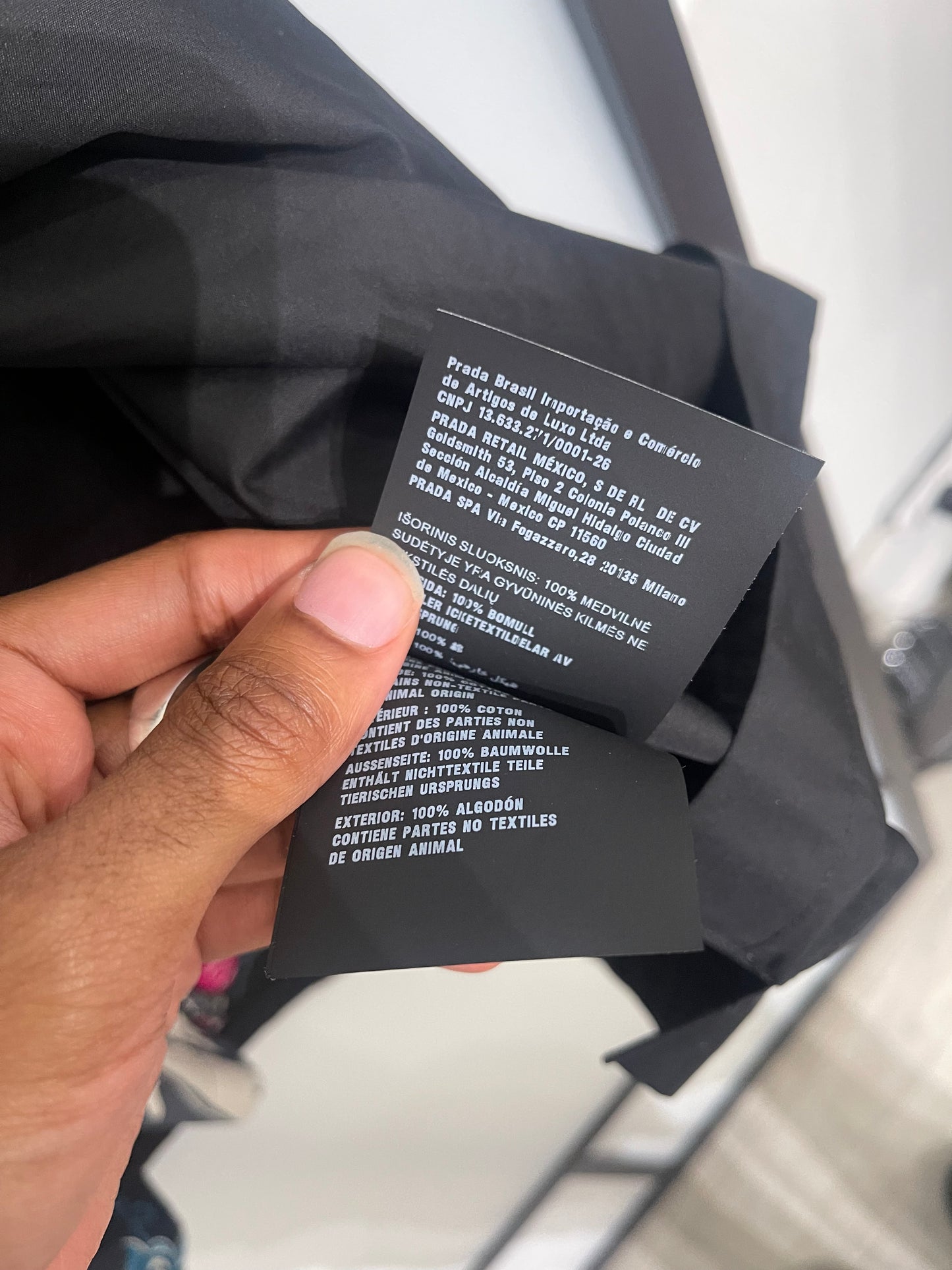 Prada Re-Nylon Button-Up Sz L