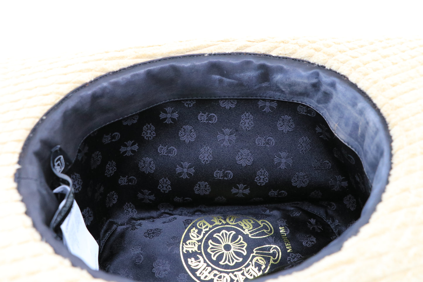 Chrome Hearts Cordoroy Matty Boy Chomper Cowboy Hat Brown