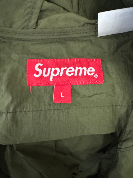 Supreme Motion Logo Lightweight Parka Olive Size L
