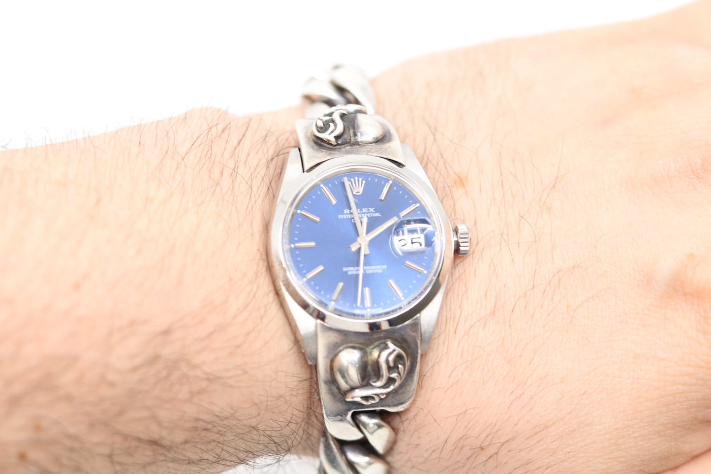 Rolex Oyster Perpetual x Chrome Hearts Heart Motif