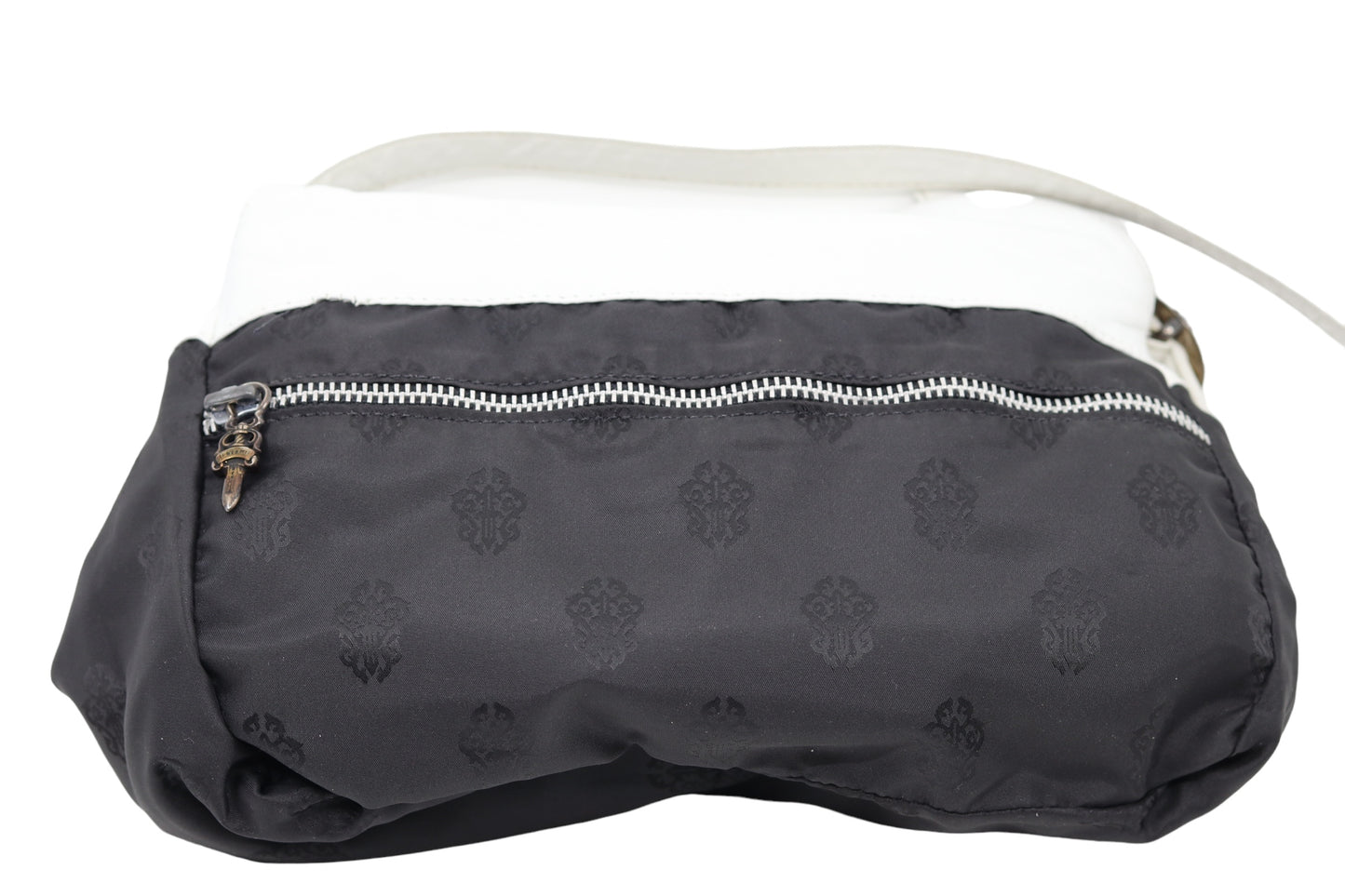 Vintage Chrome Hearts White Leather Bag Circa 2001