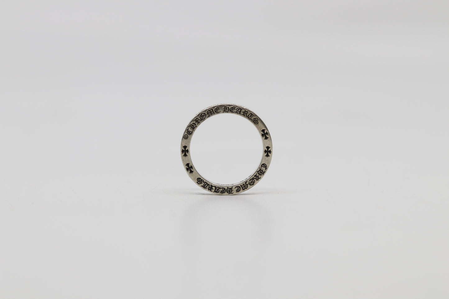Chrome Hearts Las Vegas Fuck You 3MM Spacer Ring Size 12.5