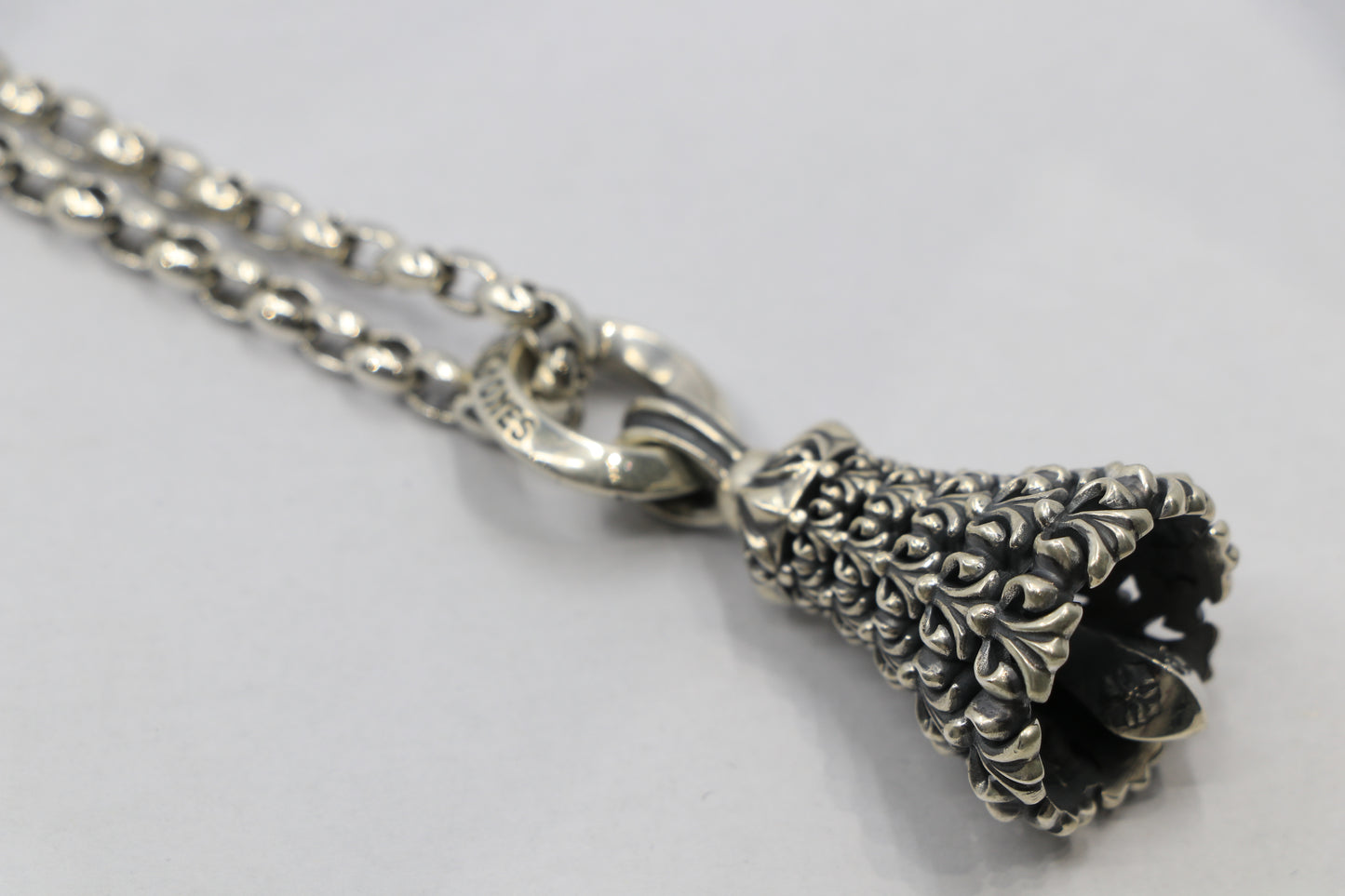 Lone Ones Yoshida Bell Medium Sterling Silver Pendant New | AVNTGRDNY NYC