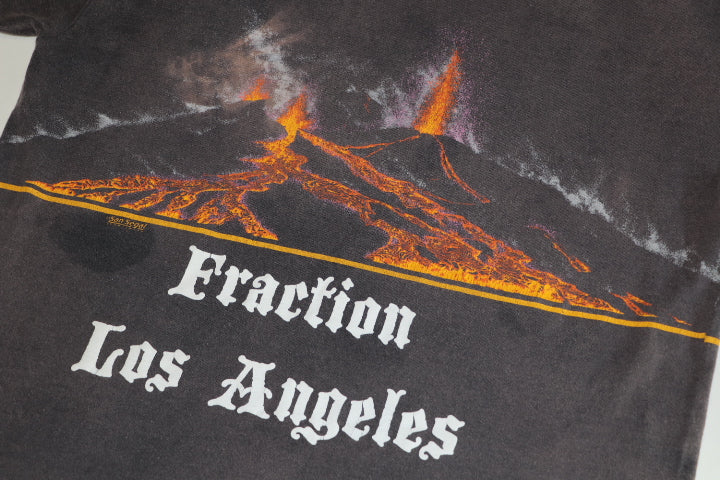 Fraction Los Angeles 1/1 Vintage 1989 Oneita San Segal Hawaii Volcano Wrap Around Tee Size XL
