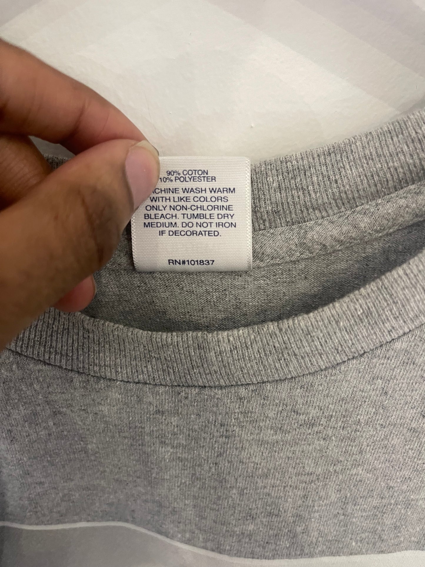 Supreme Rick Rubin T-Shirt Heather Grey Size XL