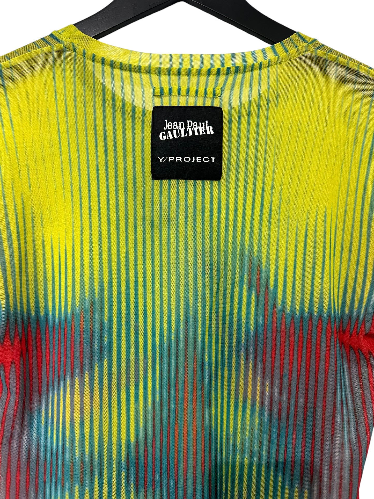 Jean Paul Gaultier Y Project Mesh Longsleeve T-Shirt Size S