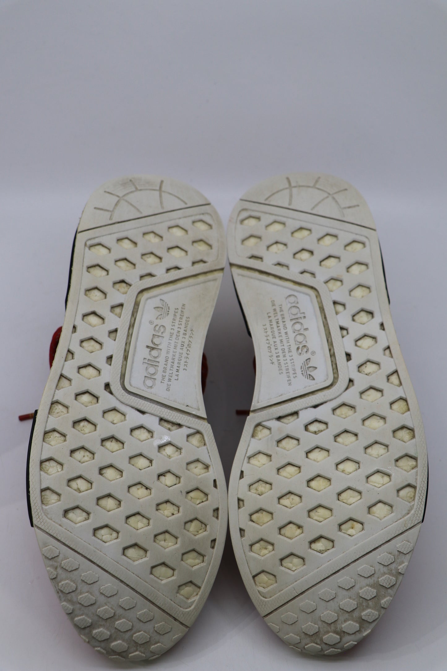 Size 12 - adidas Pharrell x NMD Human Race Red