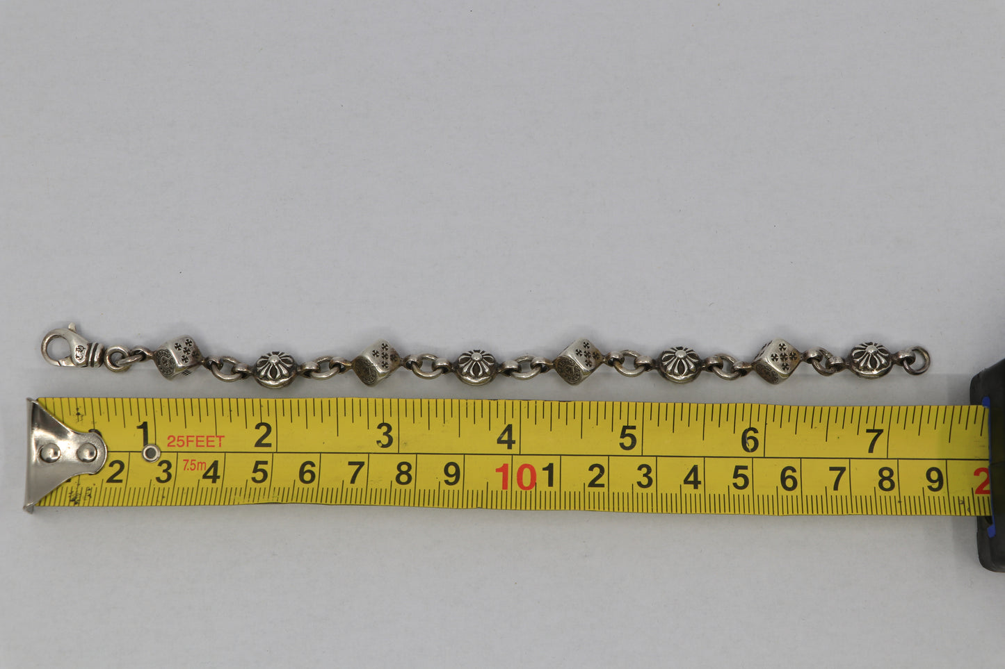 Chrome Hearts 8 Link Dice Bracelet | AVNTGRDNY NYC
