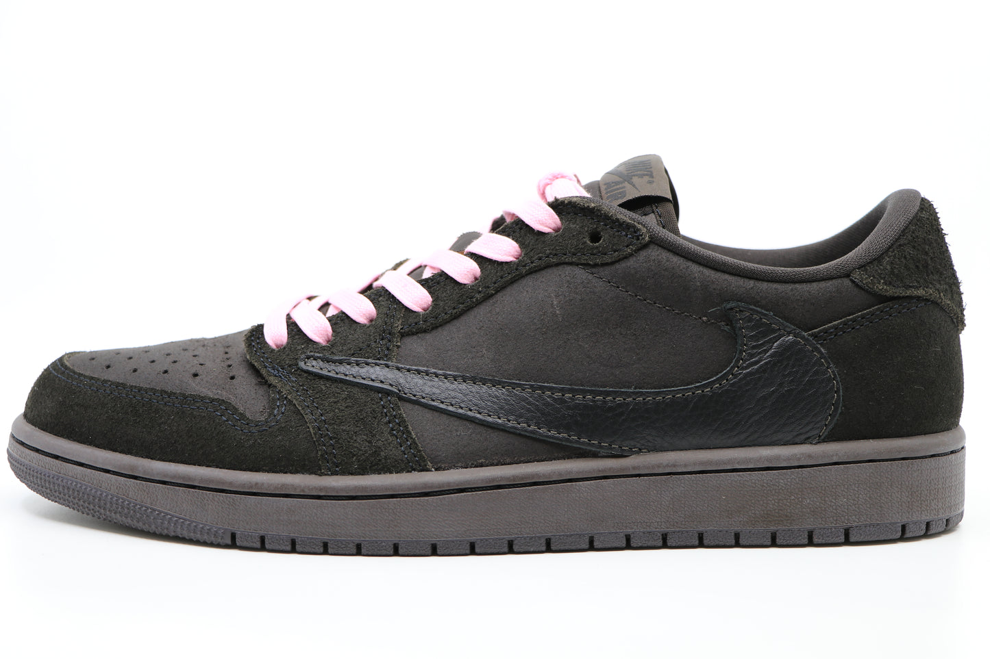 Air Jordan 1 Low x Travis Scott Brown Velvet Size 10