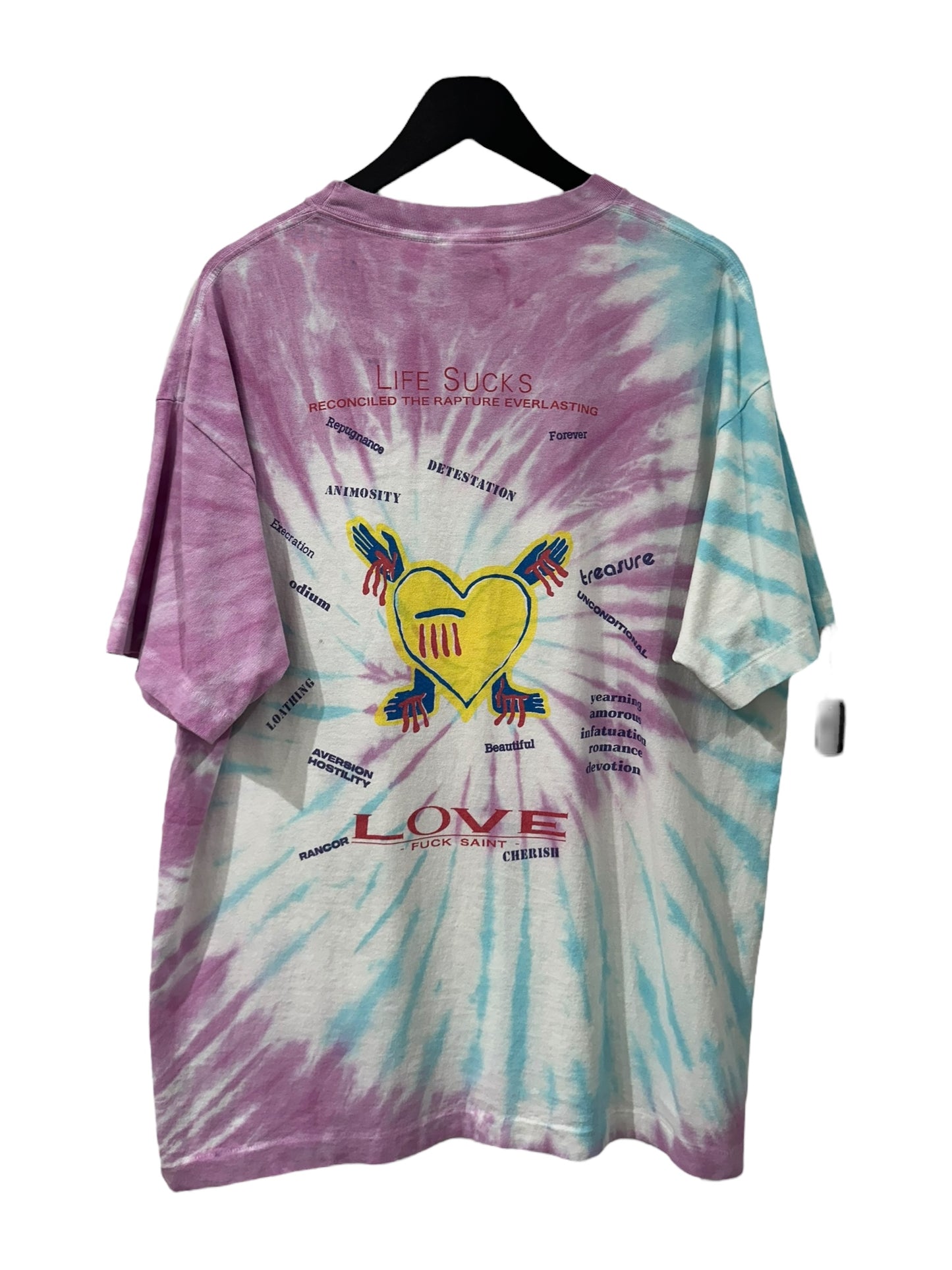 Saint Michael Doom World Tie Dye T-Shirt Size XL