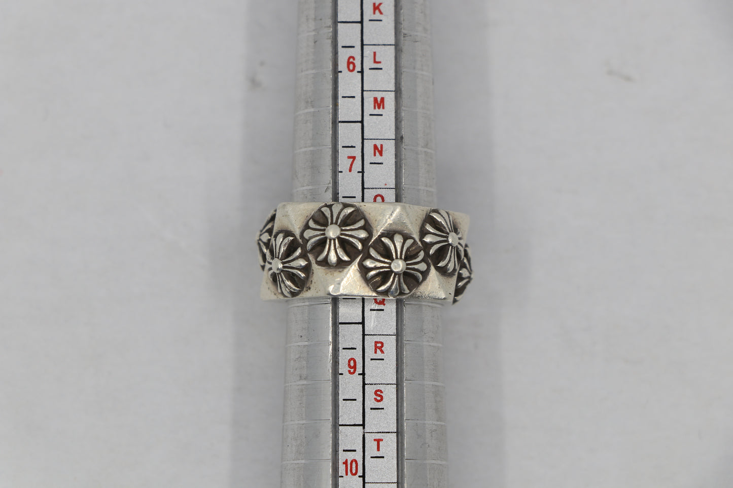 Chrome Hearts Pentagon CH Plus Ring Size 8| AVNTGRDNY NYC
