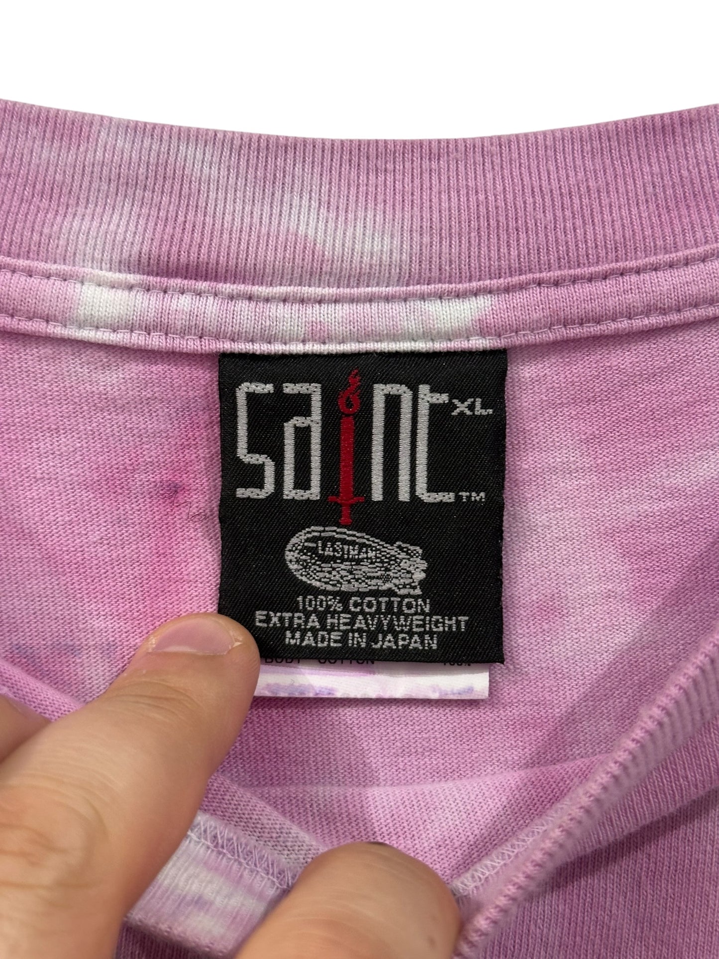 Saint Michael Doom World Tie Dye T-Shirt Size XL