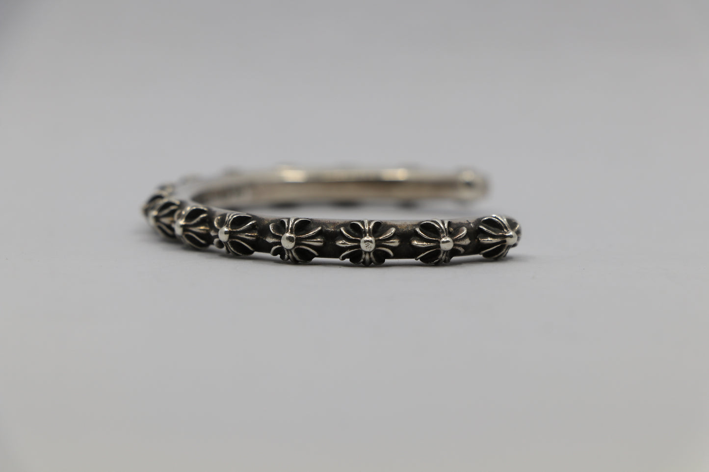 Chrome Hearts SBT Bangle Sterling Silver Cuff Bracelet| AVNTGRDNY NYC