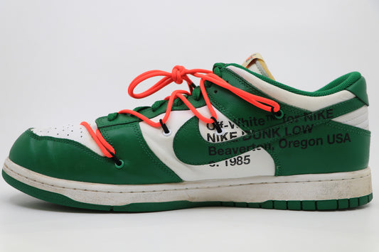 Nike x Off-White Pine Green Dunk Low Size 14