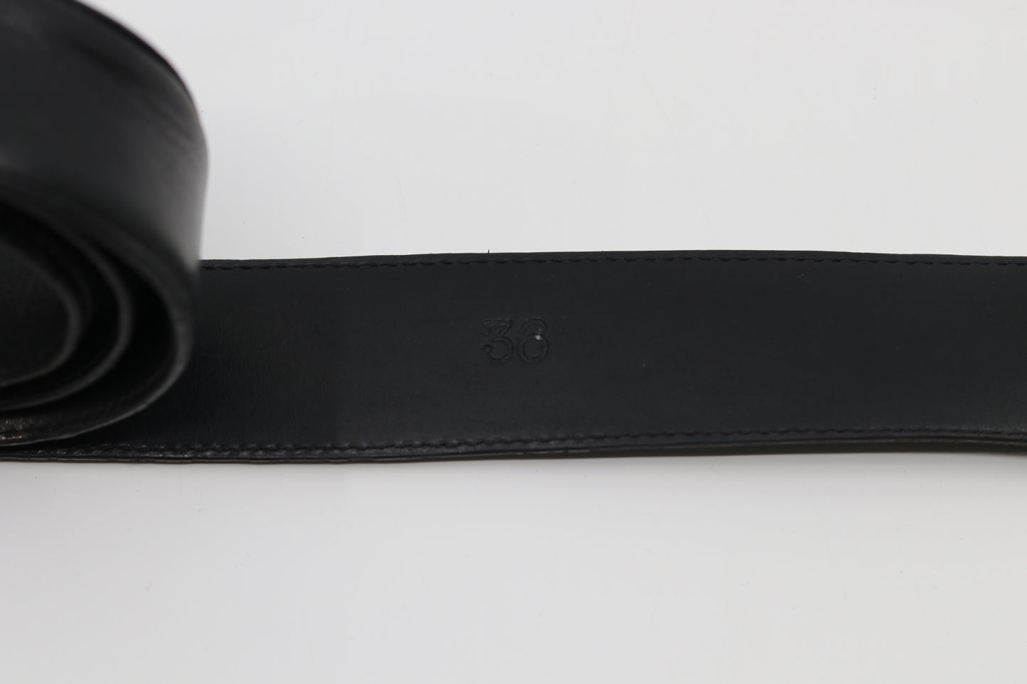 Chrome Hearts Scroll Belt Size 36