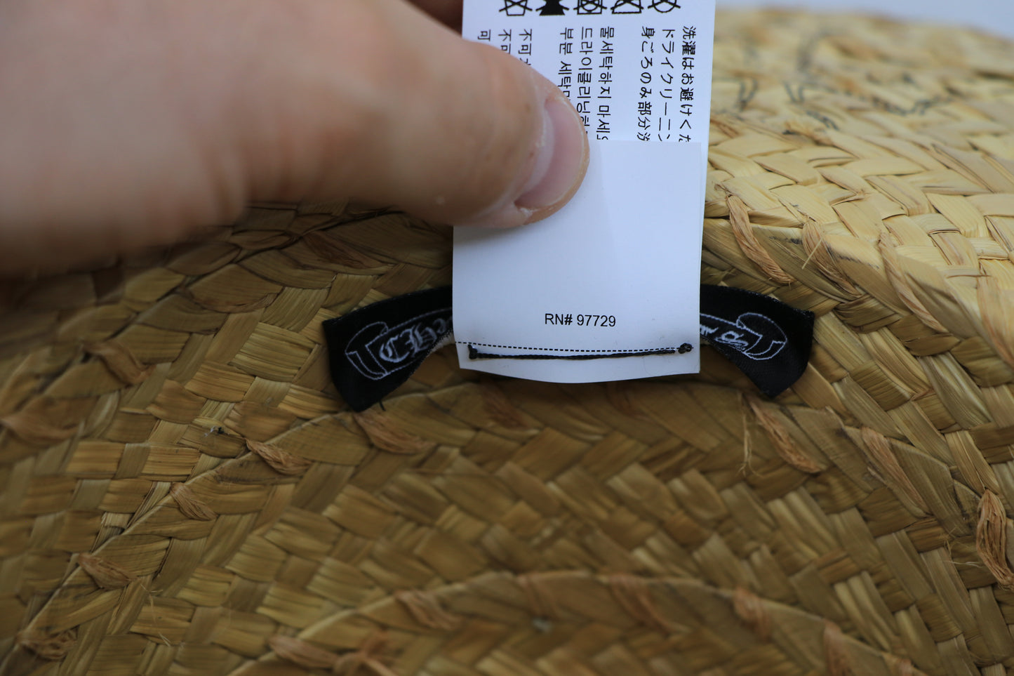 Chrome Hearts Straw Hat