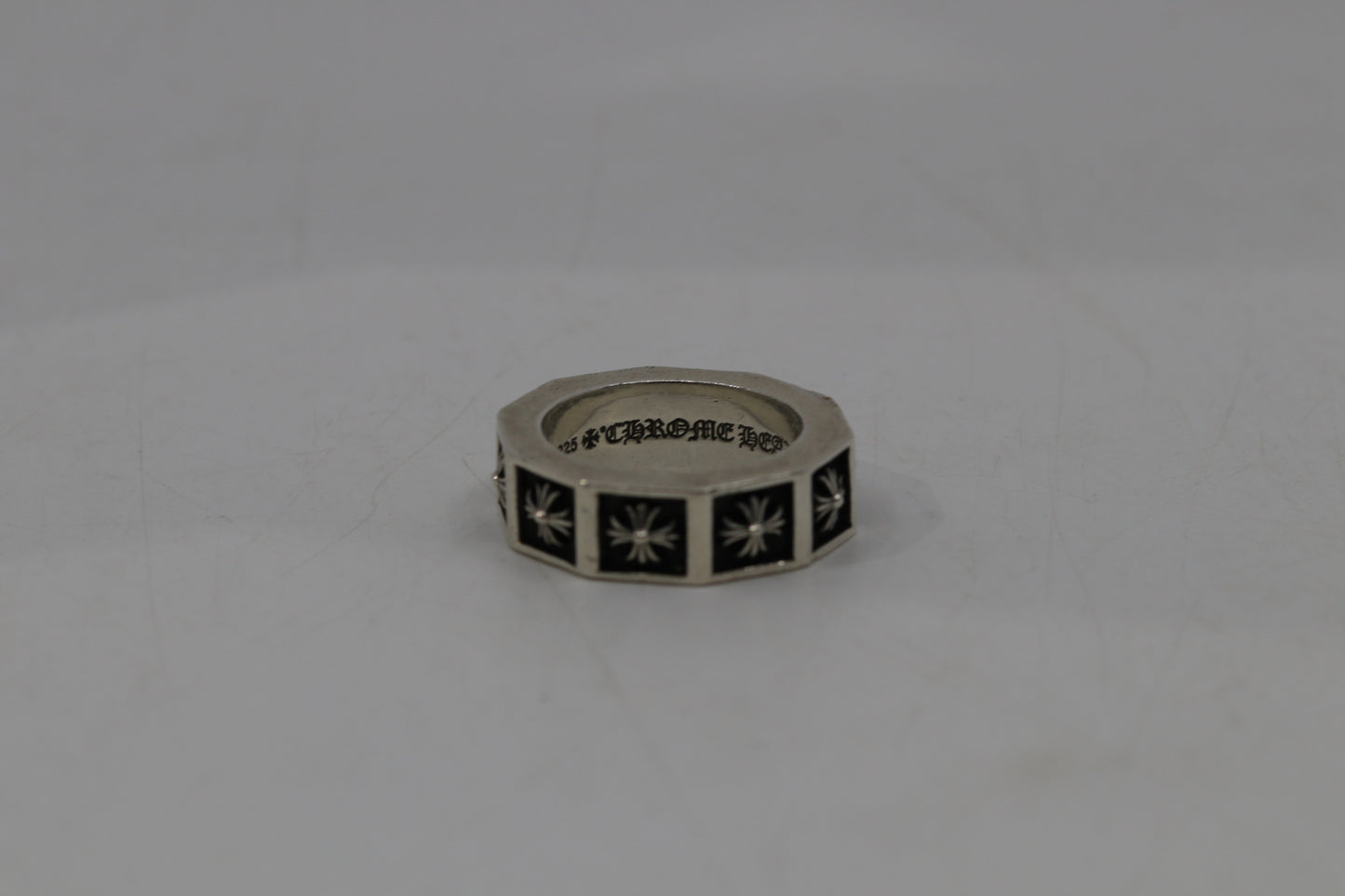 Chrome Hearts Spellout Ring Size 10.5