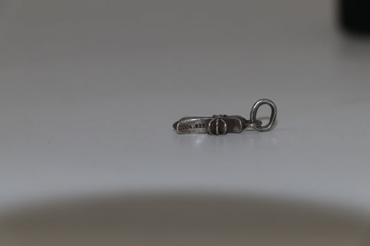 Chrome Hearts Double Sided Diamond Baby Fat Pendant