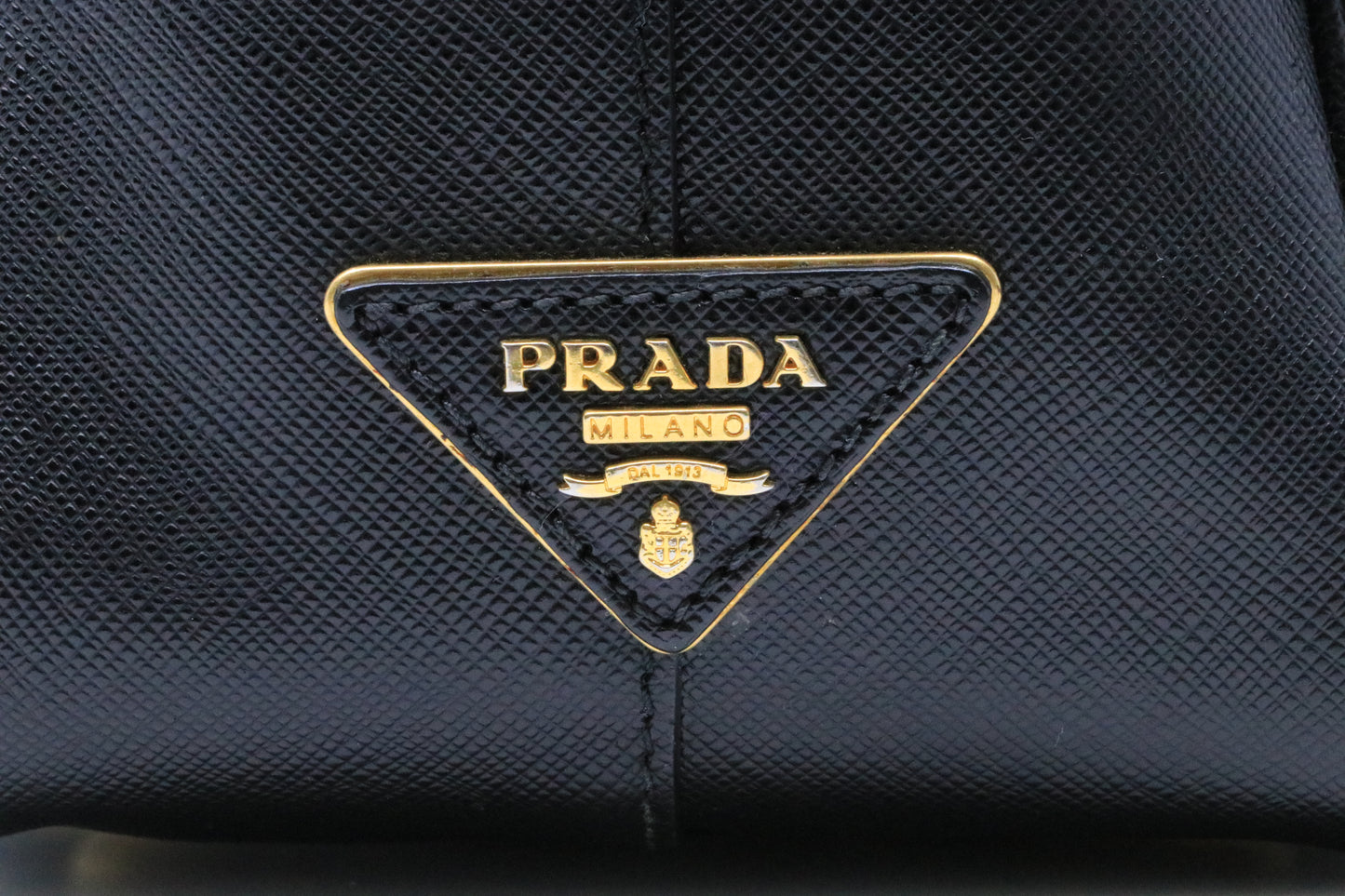 Prada Square Bauletto Bag Saffiano Leather Small