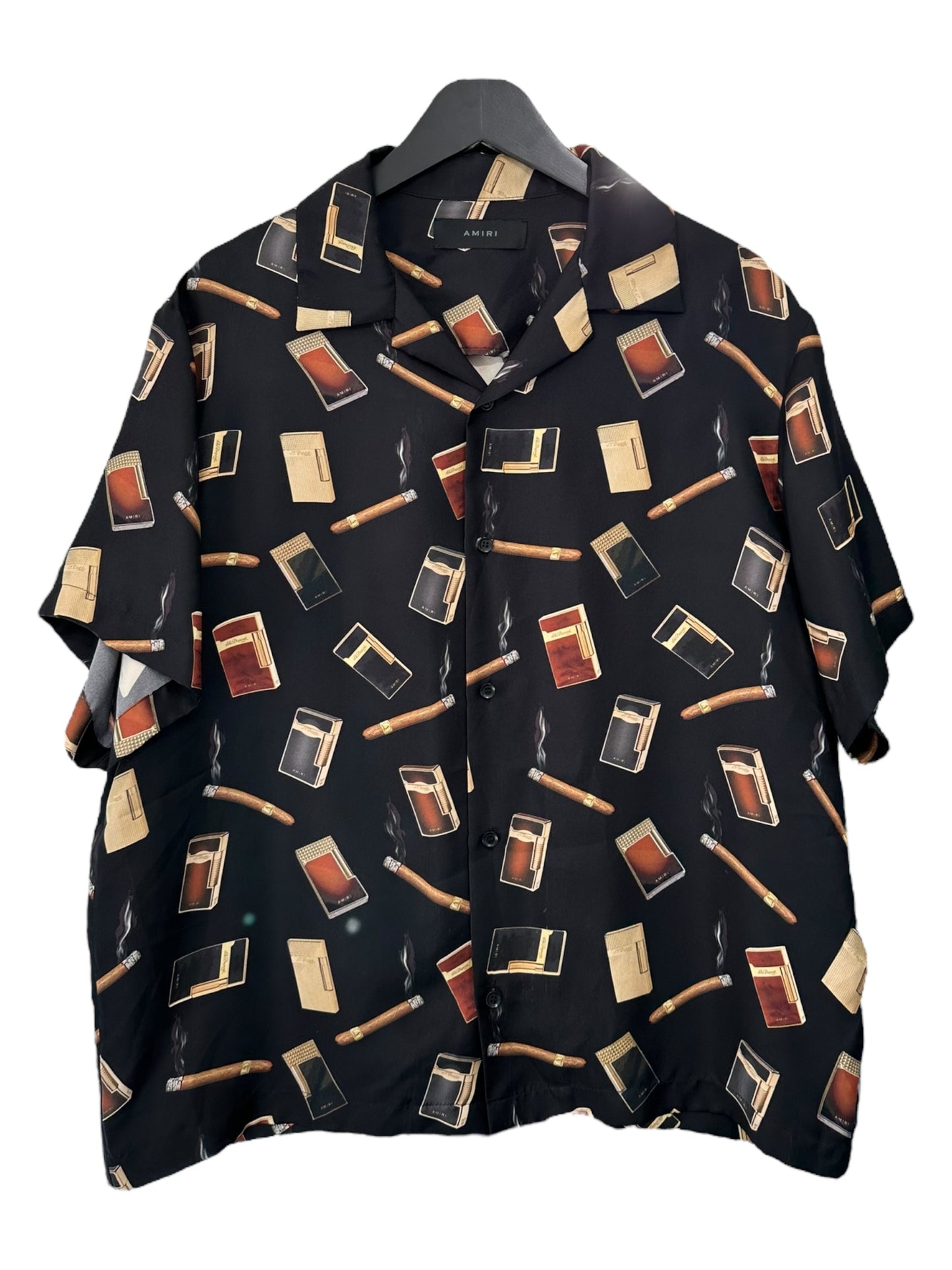 Amiri DuPont Falling Silk T-Shirt Size XL