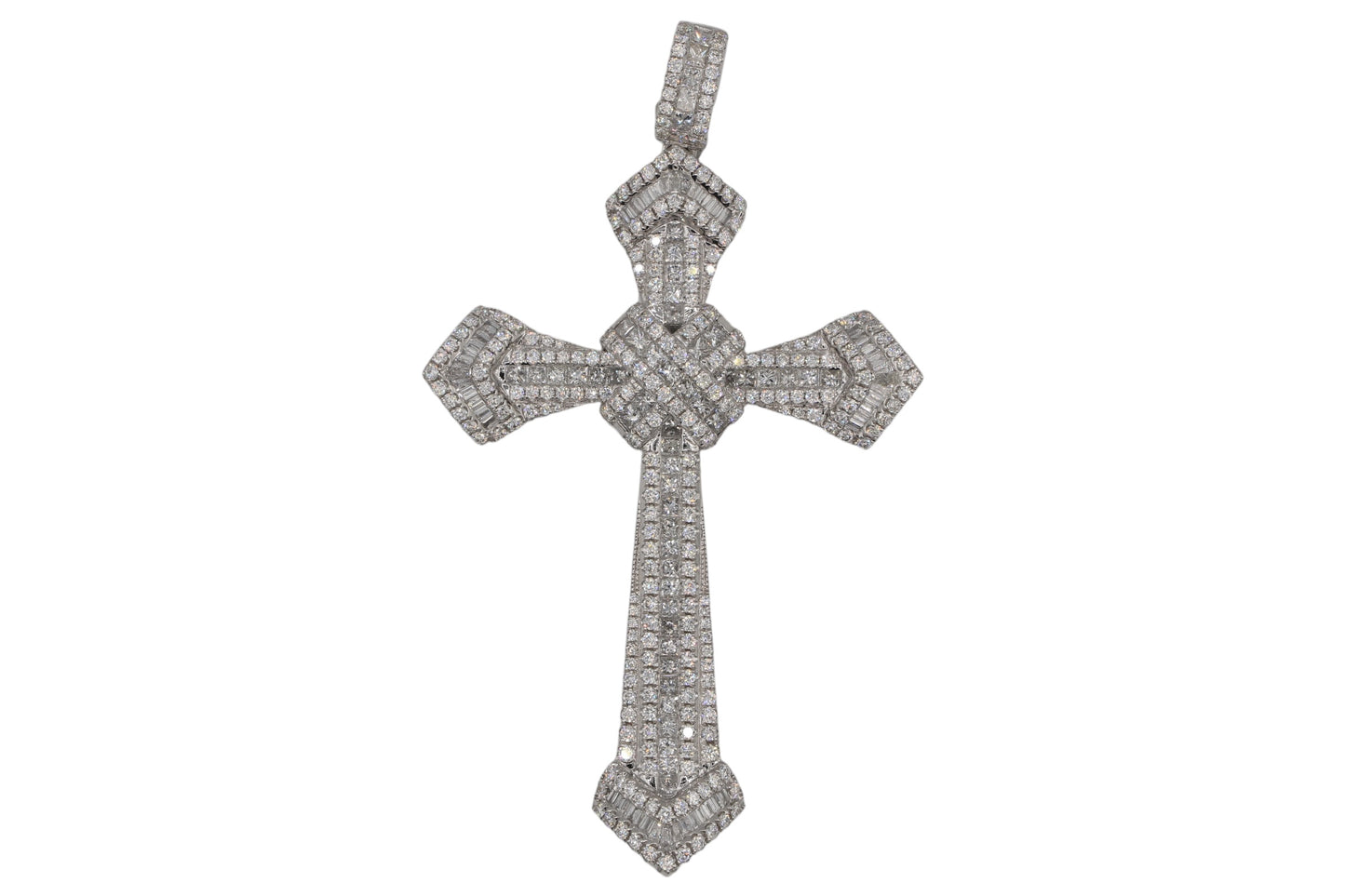 Diamond Cross Pendant | AVNTGRDNY NYC