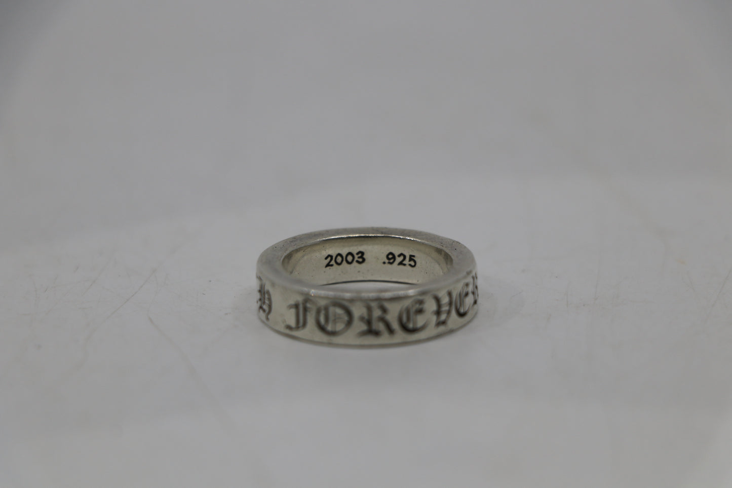 Chrome Hearts 6MM Forever Spacer Ring Size 8.5