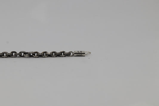 Chrome Hearts 8” Paper Chain Bracelet Silver .925 | AVNTGRDNY NYC