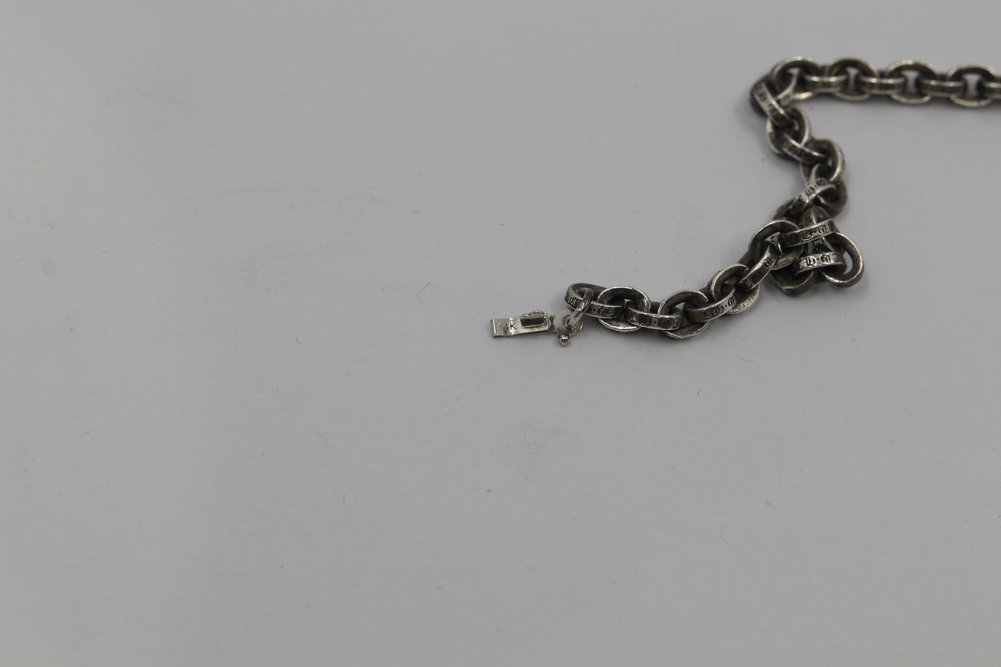Chrome Hearts 8” Paper Chain Bracelet Silver .925 | AVNTGRDNY NYC