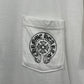 Chrome Hearts Miami Horseshoe Logo T-Shirt White Size L