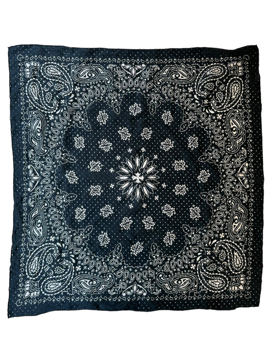 Chrome Hearts Silk Scarf Bandana Paisley Print