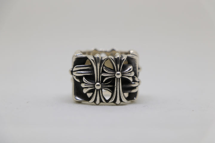 Chrome Hearts Square Cemetery Ring Size 8.5| AVNTGRDNY NYC