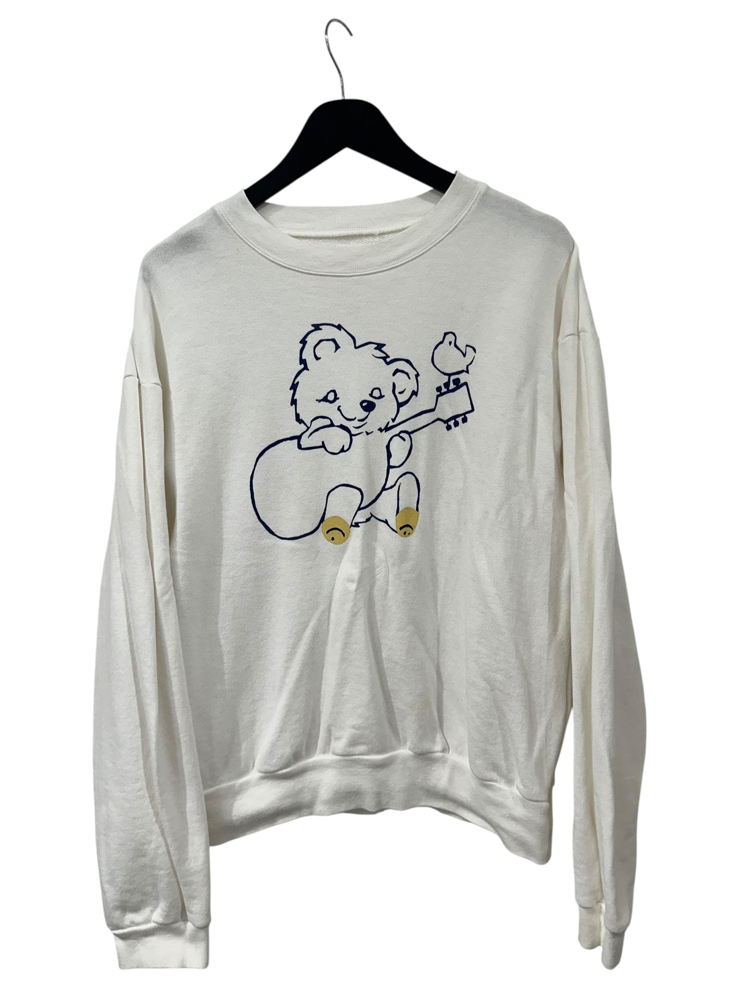 Kapital Guitar Bear Crewneck Sz 2