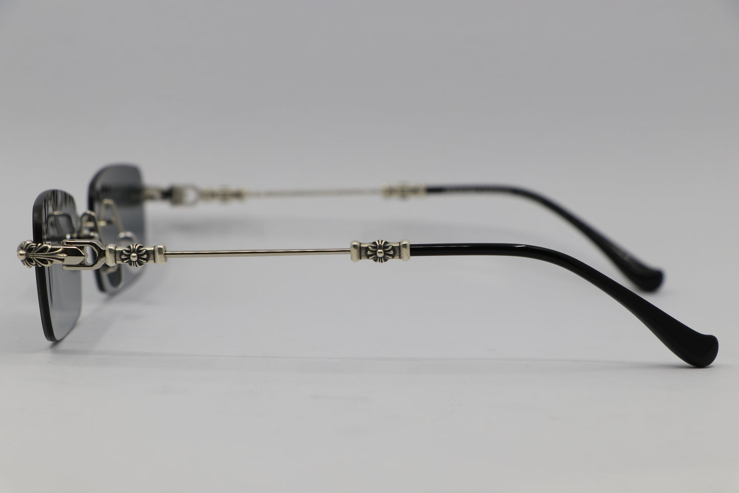 Chrome Hearts Pills III Sunglasses Black Silver | AVNTGRDNY NYC