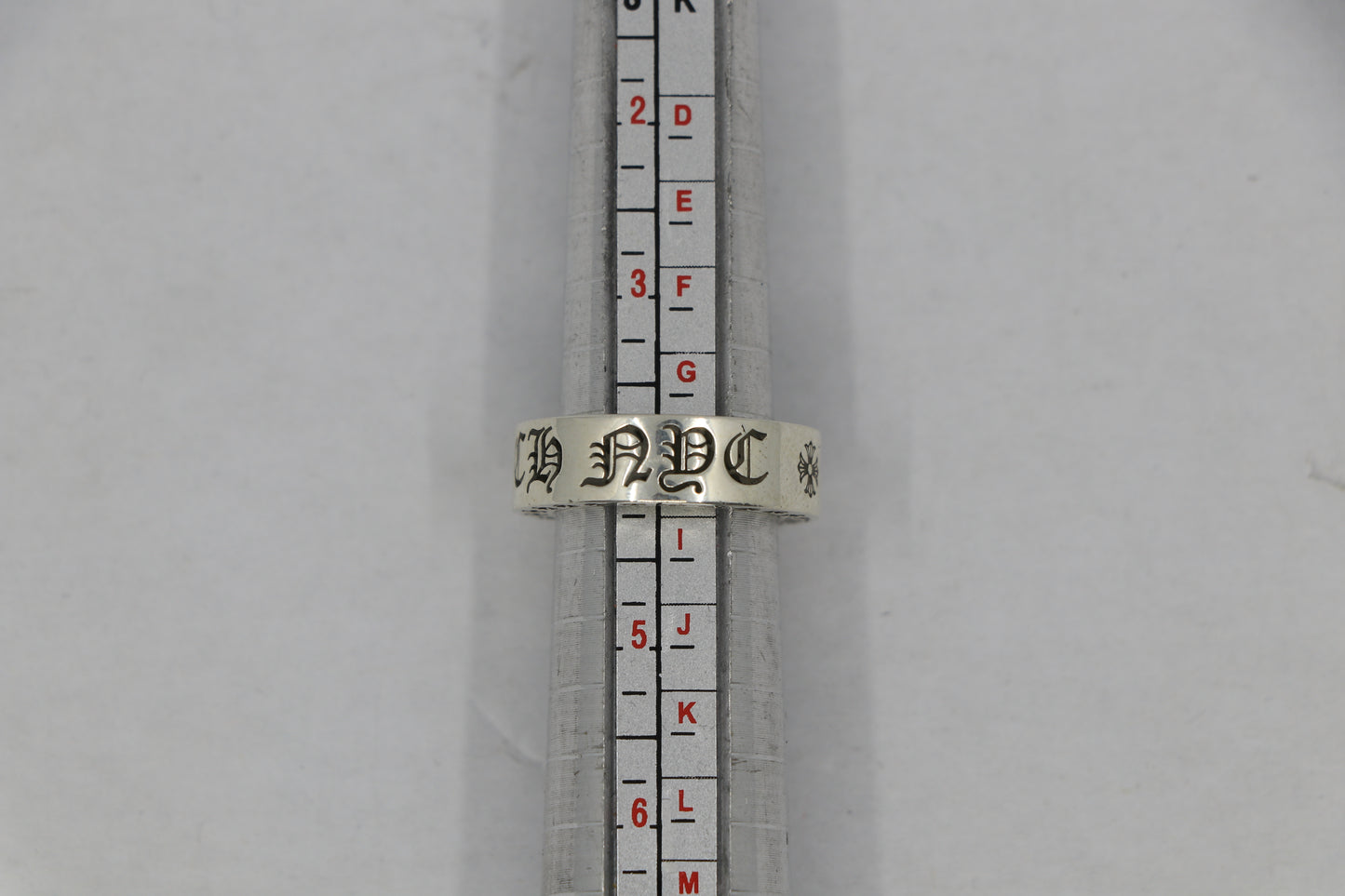 Chrome Hearts NYC Exclusive 6MM Spacer Ring Size 4 Sterling Silver| AVNTGRDNY NYC