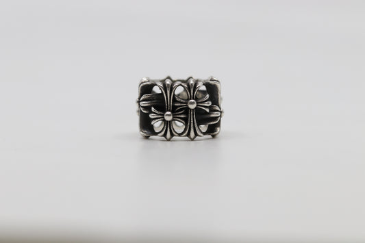 Chrome Hearts Square Cemetary Ring Size 11.5