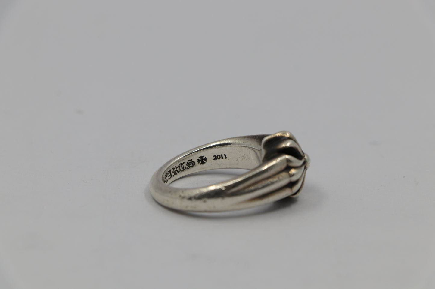 Chrome Hearts CH Plus Cutout Ring Size 10 Sterling Silver | AVNTGRDNY NYC
