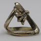 Chrome Hearts Silver Infinity Ring with Pave Diamonds Size 10 | AVNTGRDNY NYC