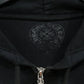 Chrome Hearts Floral Horseshoe Thermal Zip Up Black Size S | AVNTGRDNY NYC
