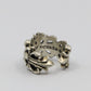 Chrome Hearts Double Floral Ring Size 11| AVNTGRDNY NYC