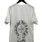 Chrome Hearts Miami Horseshoe Logo T-Shirt White Size L