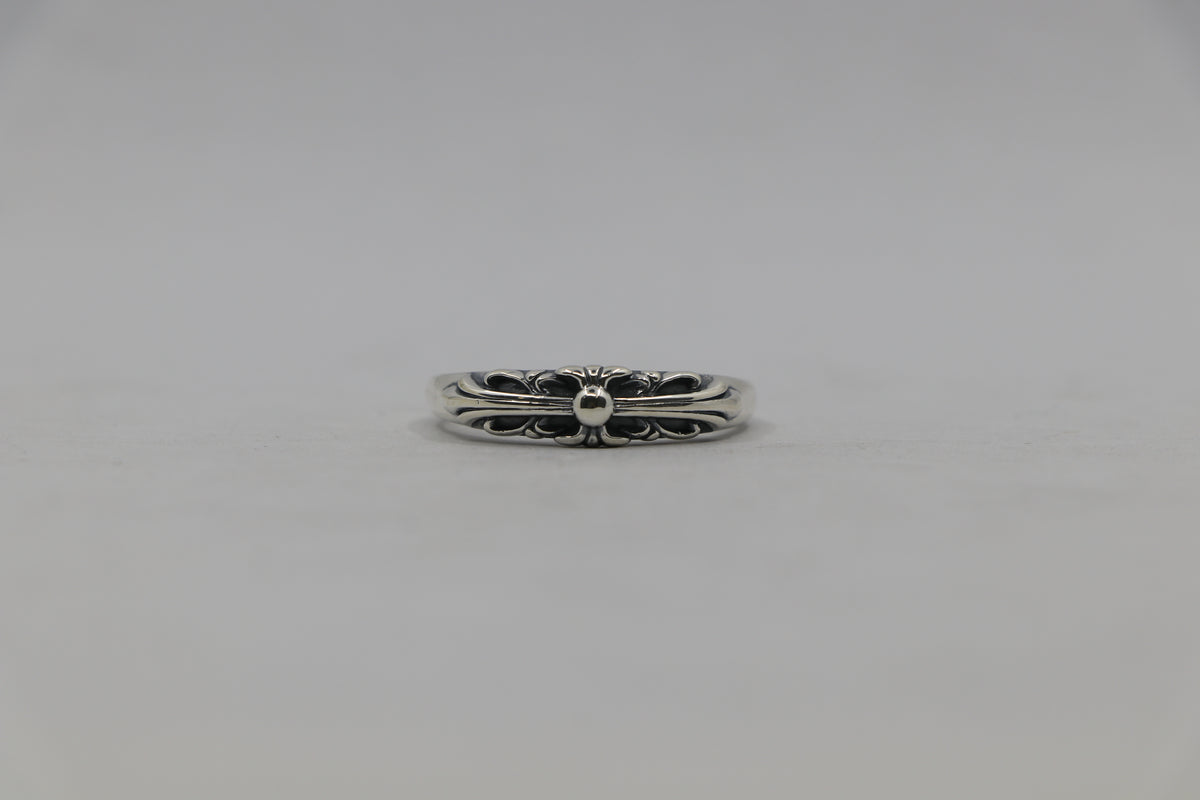 Chrome Hearts Baby Floral Ring Size 11.5 Sterling Silver| AVNTGRDNY NYC